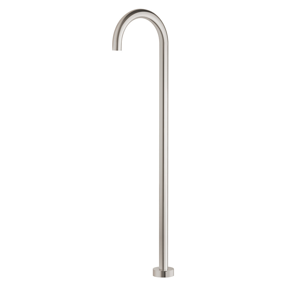 PHOENIX VIVID FLOOR MOUNTED BATH OUTLET 940MM BRUSHED NICKEL