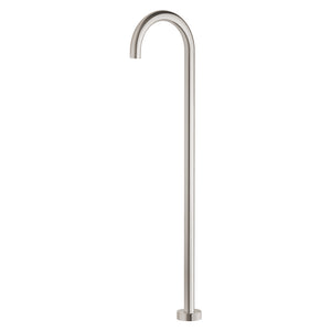 PHOENIX VIVID FLOOR MOUNTED BATH OUTLET 940MM BRUSHED NICKEL