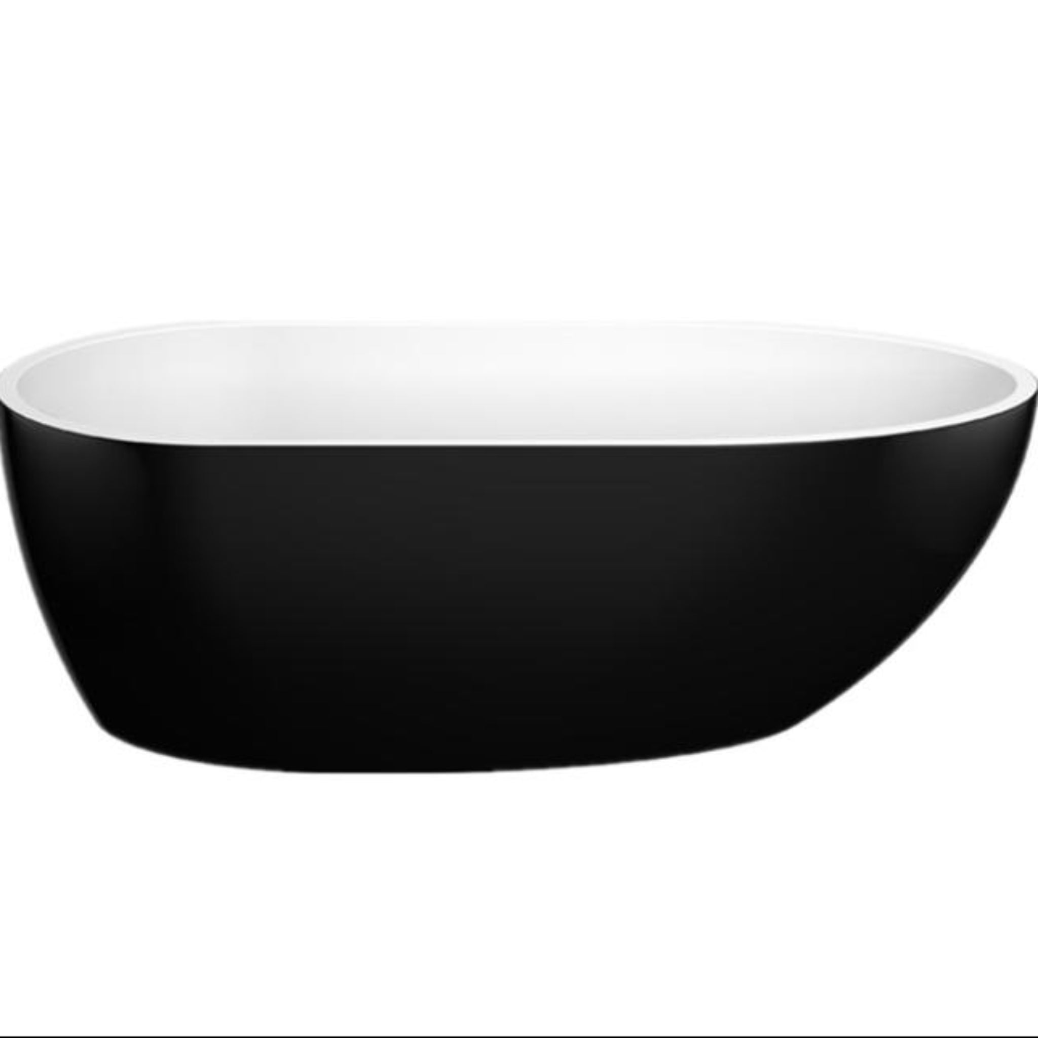 POSEIDON VEDA FREE STANDING BATHTUB GLOSS WHITE 1690MM