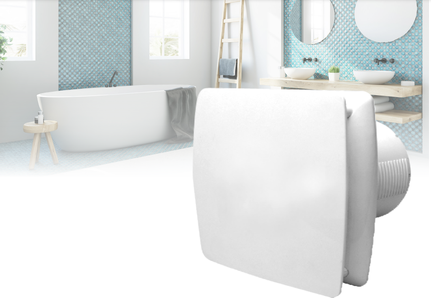 VENTAIR UNIVERSAL 150MM WALL/CEILING EXHAUST FAN WHITE