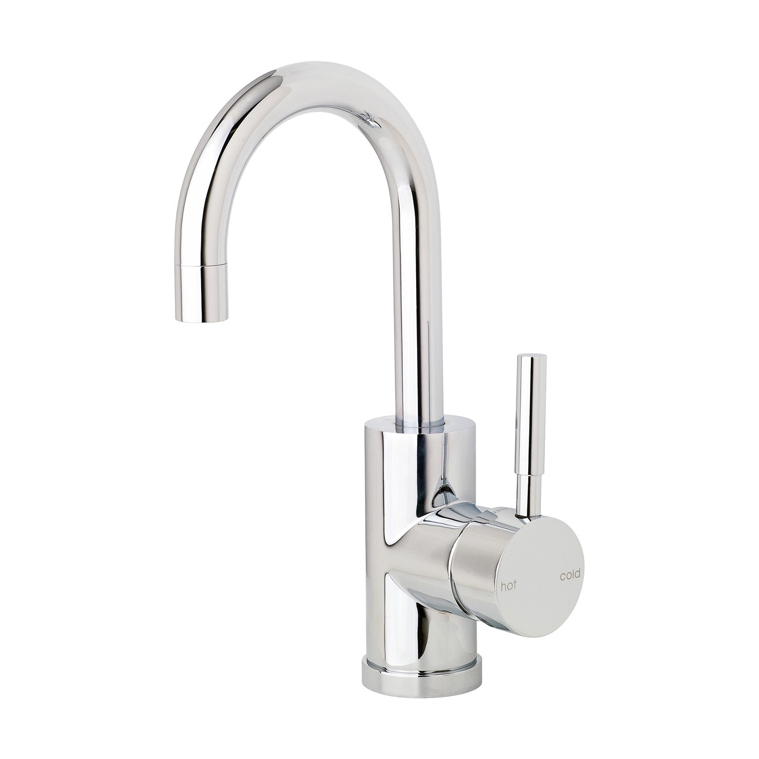 PHOENIX VIVID BASIN MIXER 120MM GOOSENECK CHROME