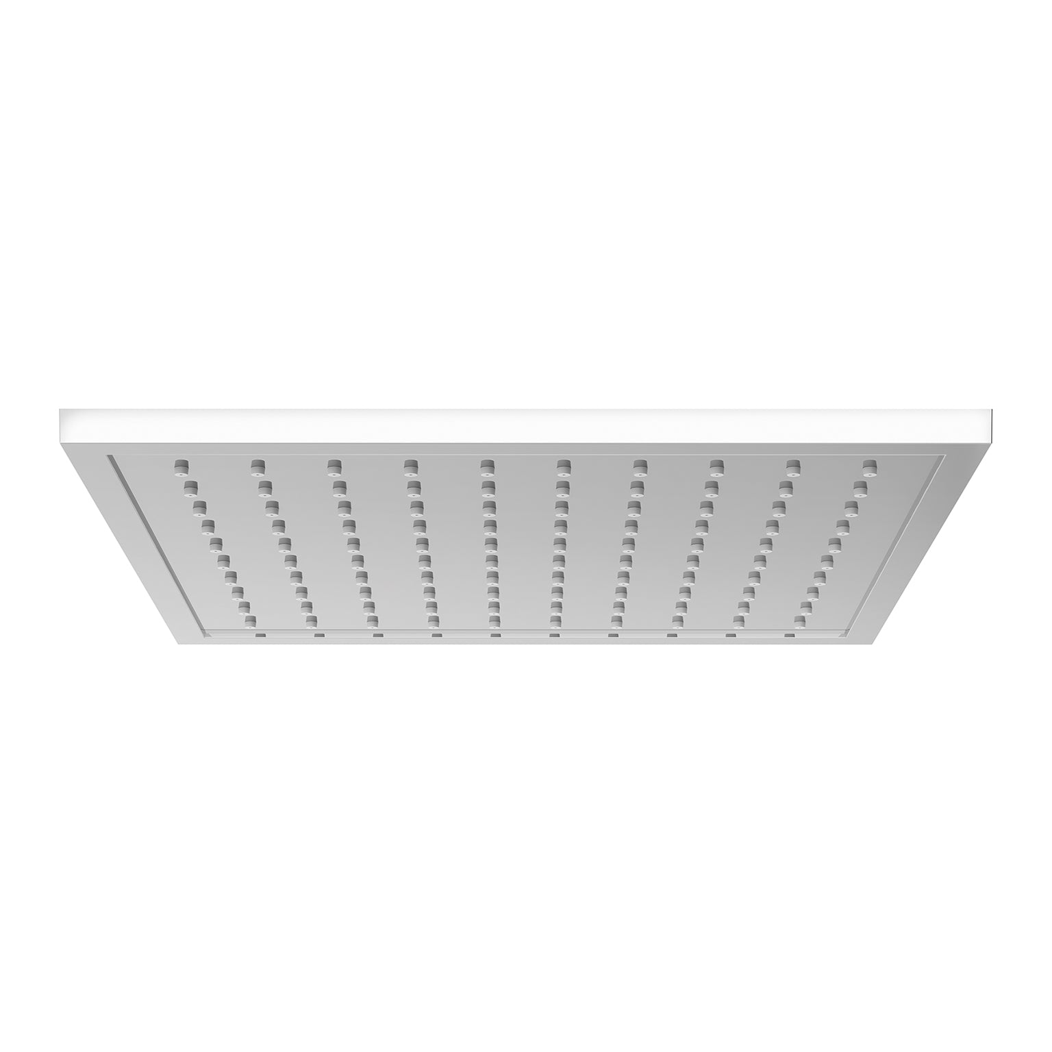 PHOENIX VIVID SLIMLINE FLUSH MOUNT CEILING SHOWER SQUARE CHROME 300MM