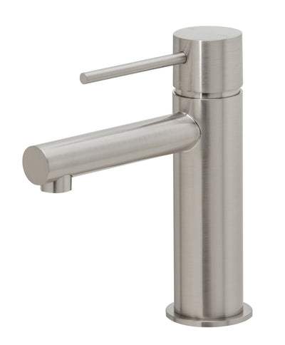 PHOENIX VIVID SLIMLINE LEAD FREE BASIN MIXER 166MM BRUSHED NICKEL