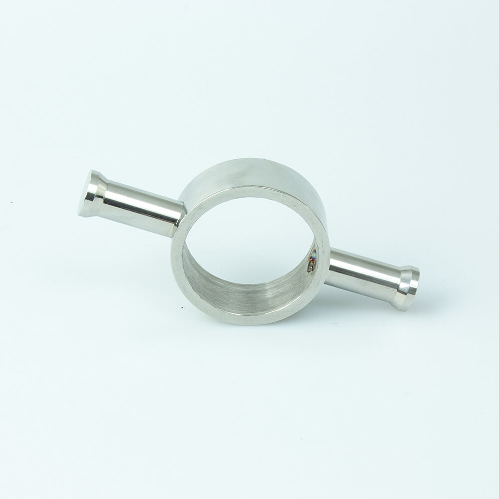 RADIANT HEATING ROUND HOOK ACCESSORY FOR VERTICAL TOWEL RAIL 110MM MIRROR POLISHED