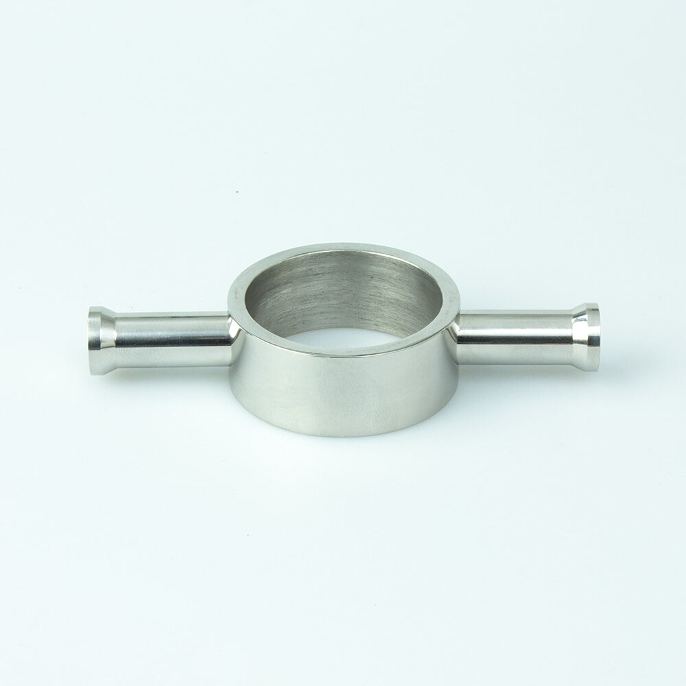 RADIANT HEATING ROUND HOOK ACCESSORY FOR VERTICAL TOWEL RAIL CHROME 110MM