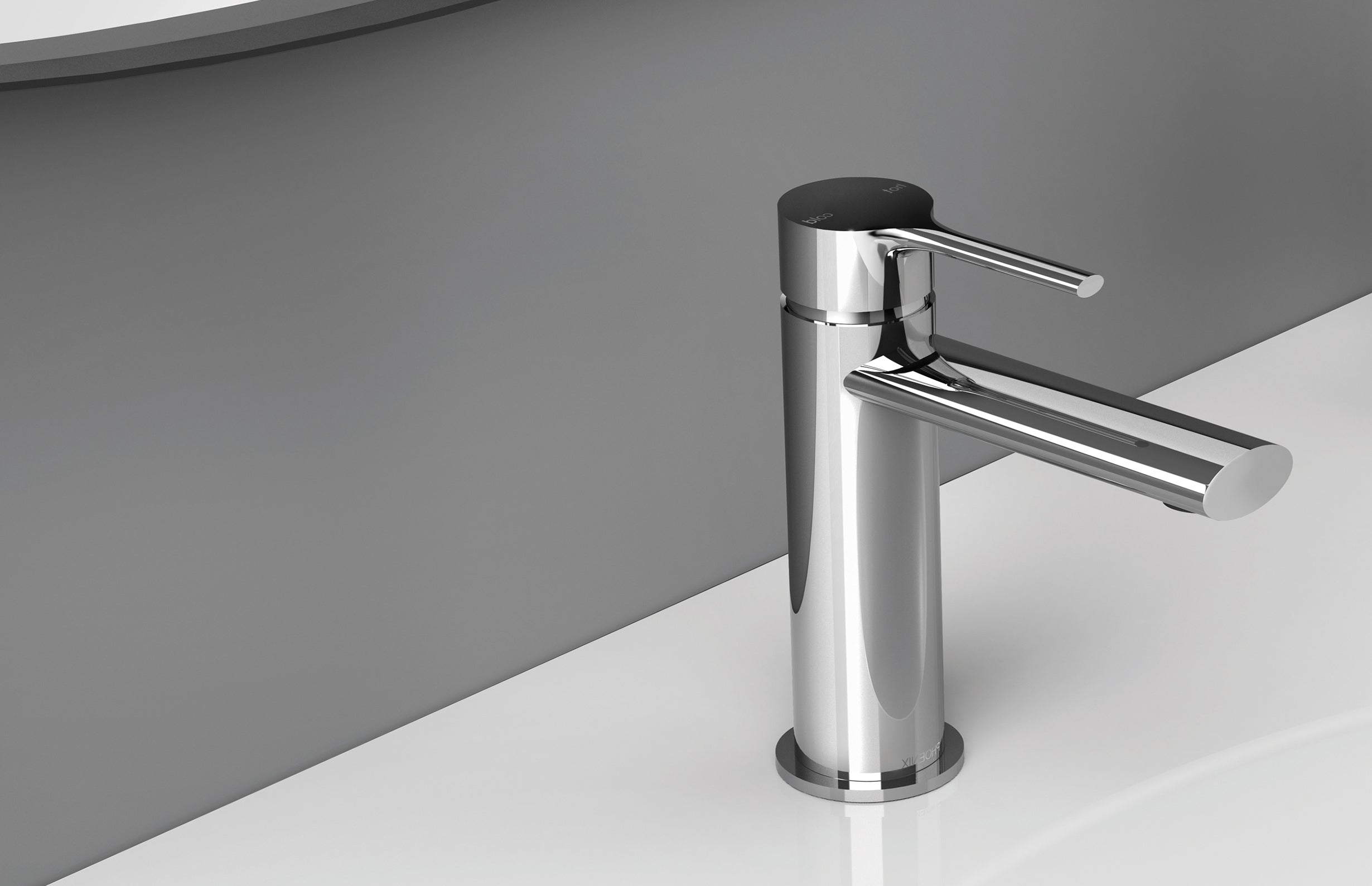 PHOENIX VIVID SLIMLINE LEAD FREE OVAL BASIN MIXER CHROME