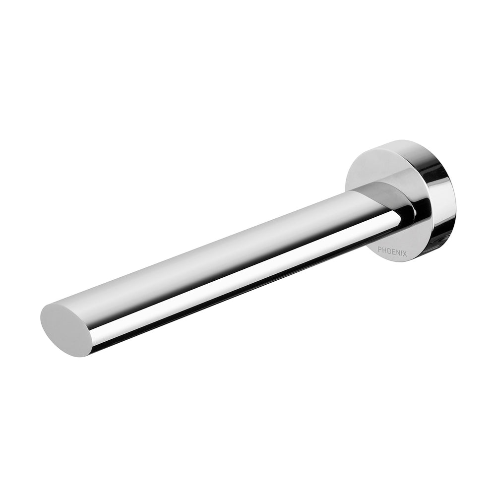 PHOENIX VIVID SLIMLINE WALL BATH OUTLET 199MM CHROME