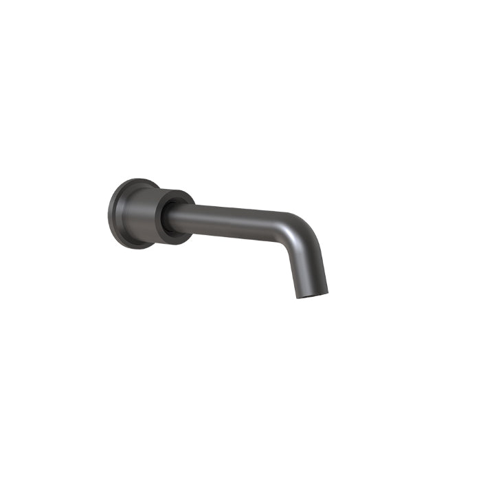 FELTON TATE LEAD FREE WALL MOUNTED SPOUT 180MM MATTE BLACK