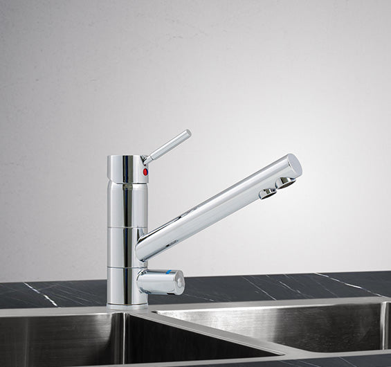 PURETEC TRIPLA LEAD FREE T1 FAUCET WITH QUICK-TWIST FILTER 0.1 MICRON