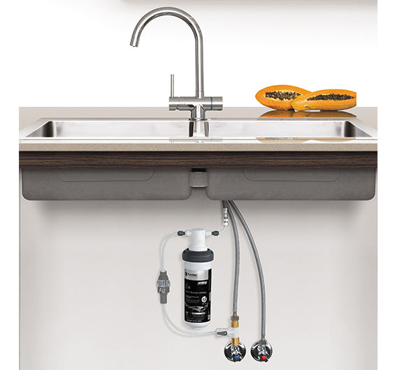 PURETEC TRIPLA LEAD FREE T4 FAUCET WITH QUICK-TWIST FILTER 0.1 MICRON