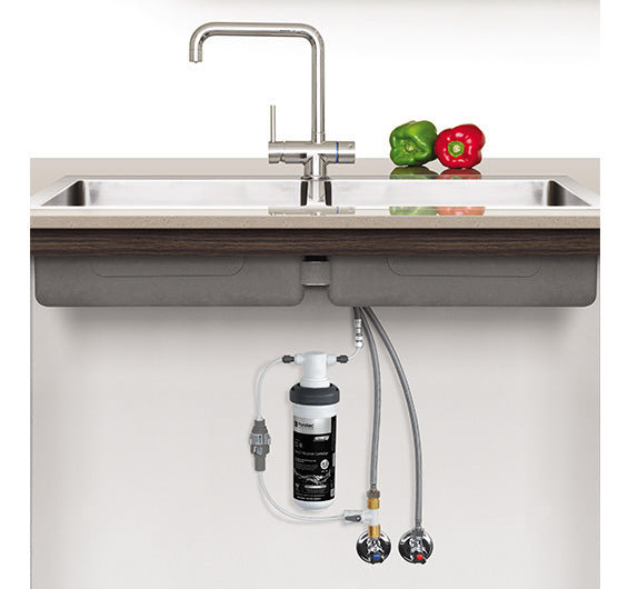 PURETEC TRIPLA LEAD FREE T5 FAUCET WITH QUICK-TWIST FILTER 0.1 MICRON