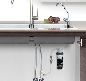 PURETEC LONG REACH DESIGNER FAUCET WITH QUICK TWIST FILTER 0.1MICRON