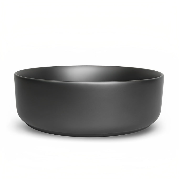 OTTI RADIUS ROUND BASIN GUN METAL 360MM