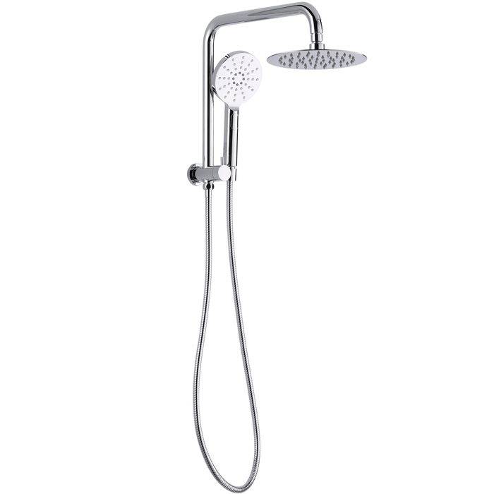 INSPIRE PAVIA HALF RAIL SET WITH ROUND HEAD CHROME