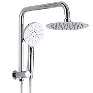 INSPIRE PAVIA HALF RAIL SET WITH ROUND HEAD CHROME