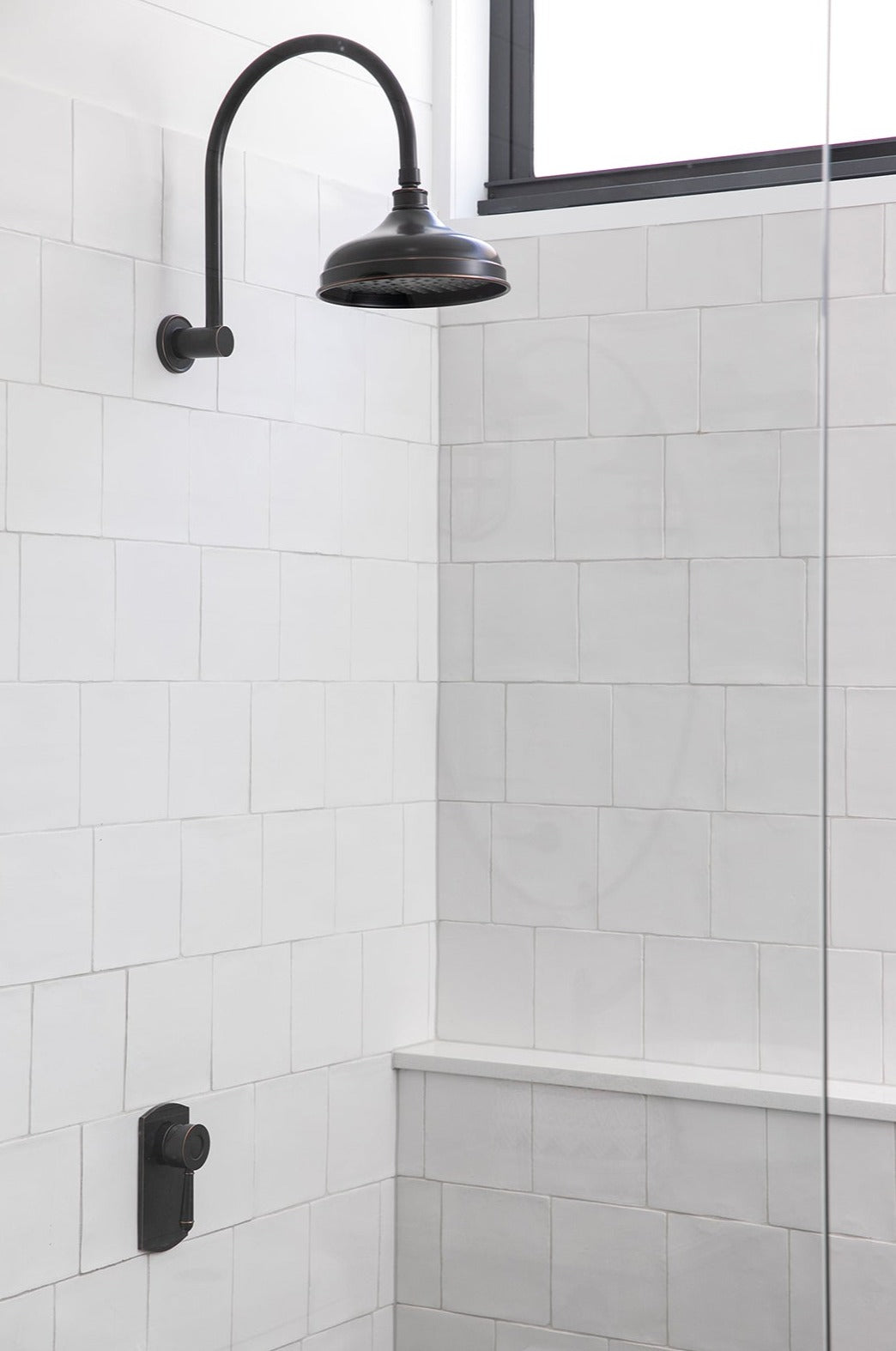 PHOENIX NOSTALGIA SHOWER WALL MIXER ANTIQUE BLACK