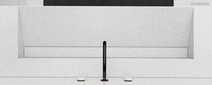 GALLARIA ELAN RECTANGULAR ELEMENTS STONE WASHPLANE 1600MM SPUMANTE