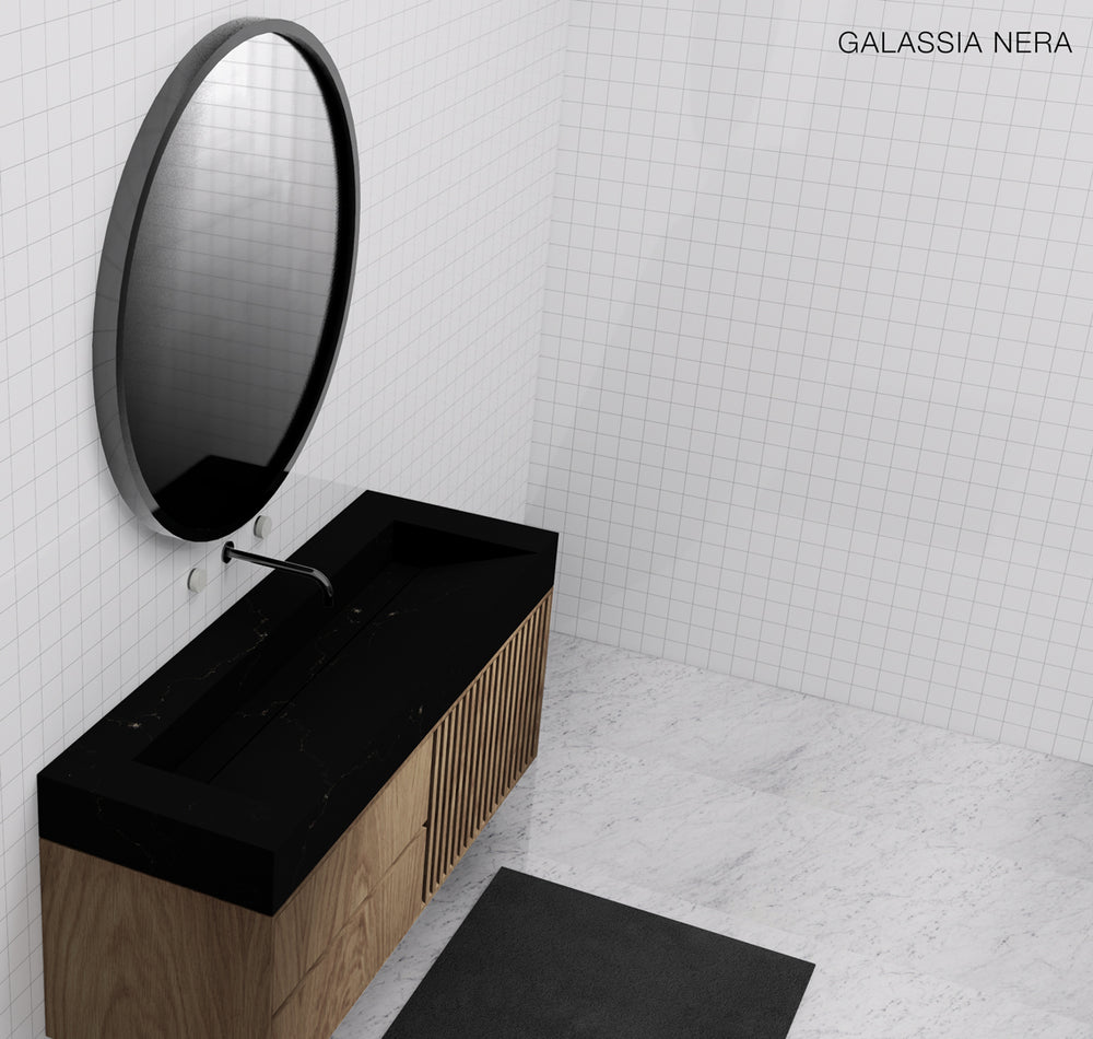 GALLARIA ELAN MARBLE WASHPLANE BASIN 800MM