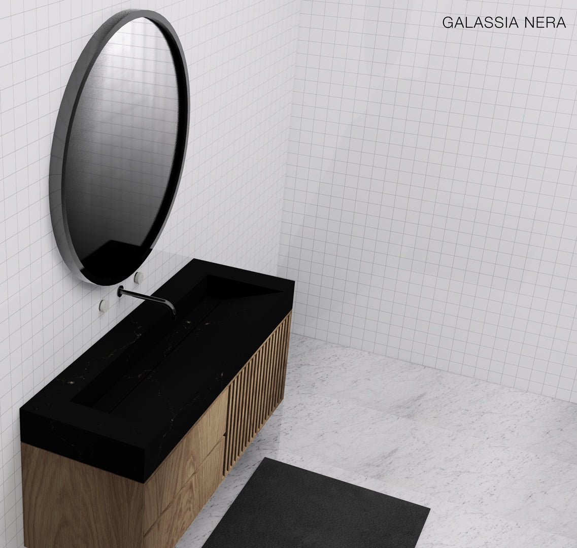 GALLARIA ELAN MARBLE WASHPLANE BASIN 1200MM