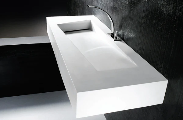Luxury wall-mounted basins in a variety of styles for use in bathrooms, kitchens, ensuite, and powder rooms