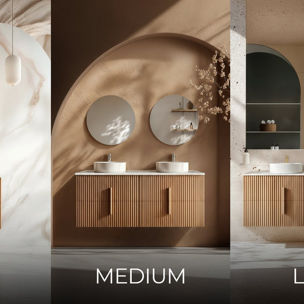 The Smart Way to Choose Vanity Sizes for Small, Medium & Large Bathrooms
