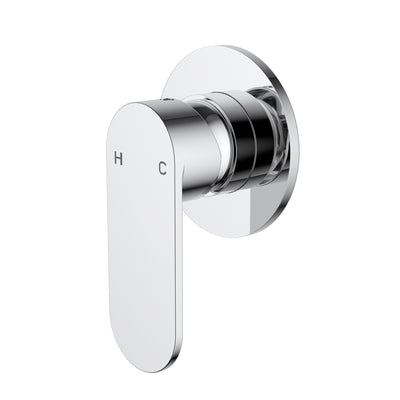 IKON SORA SS WALL MIXER TRIM KIT WITH BODY CHROME
