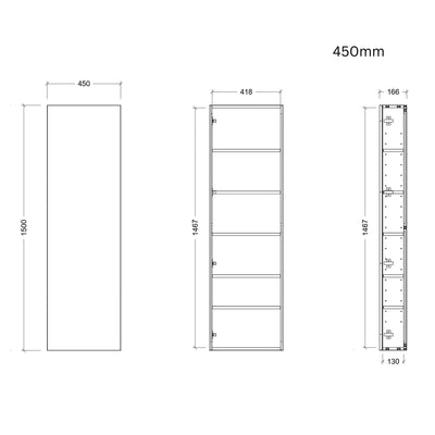 TIMBERLINE TENNESSEE CUSTOM MIRROR TALL BOY (ALL SIZING)