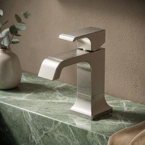TOTO GC BASIN MIXER 160MM BRUSHED NICKEL