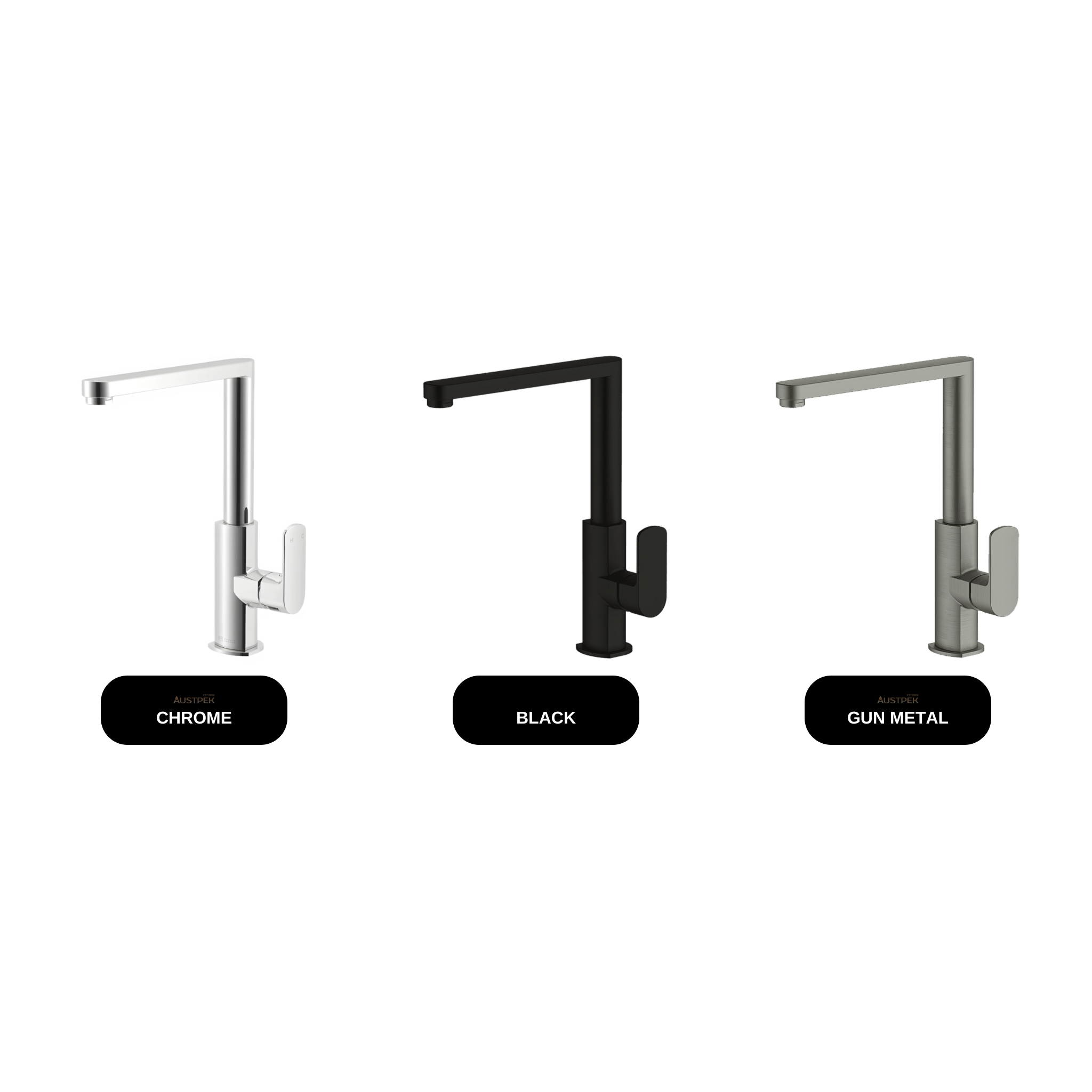 GARETH ASHTON Madison Sink Mixer available finishes