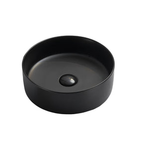 LUKKA OLLEY ABOVE COUNTER BASIN MATTE BLACK 350MM