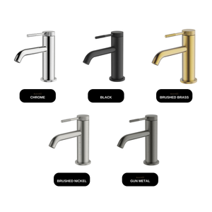 GARETH ASHTON Poco Knurled Basin Mixer available finishes