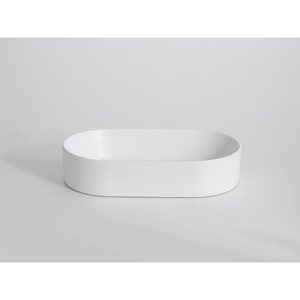 CLAYA PILL ABOVE COUNTER BASIN GLOSS WHITE 525MM