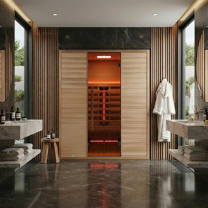 REVEL NOVA 3 PERSON FULL SPECTRUM INFRARED CEDAR SAUNA