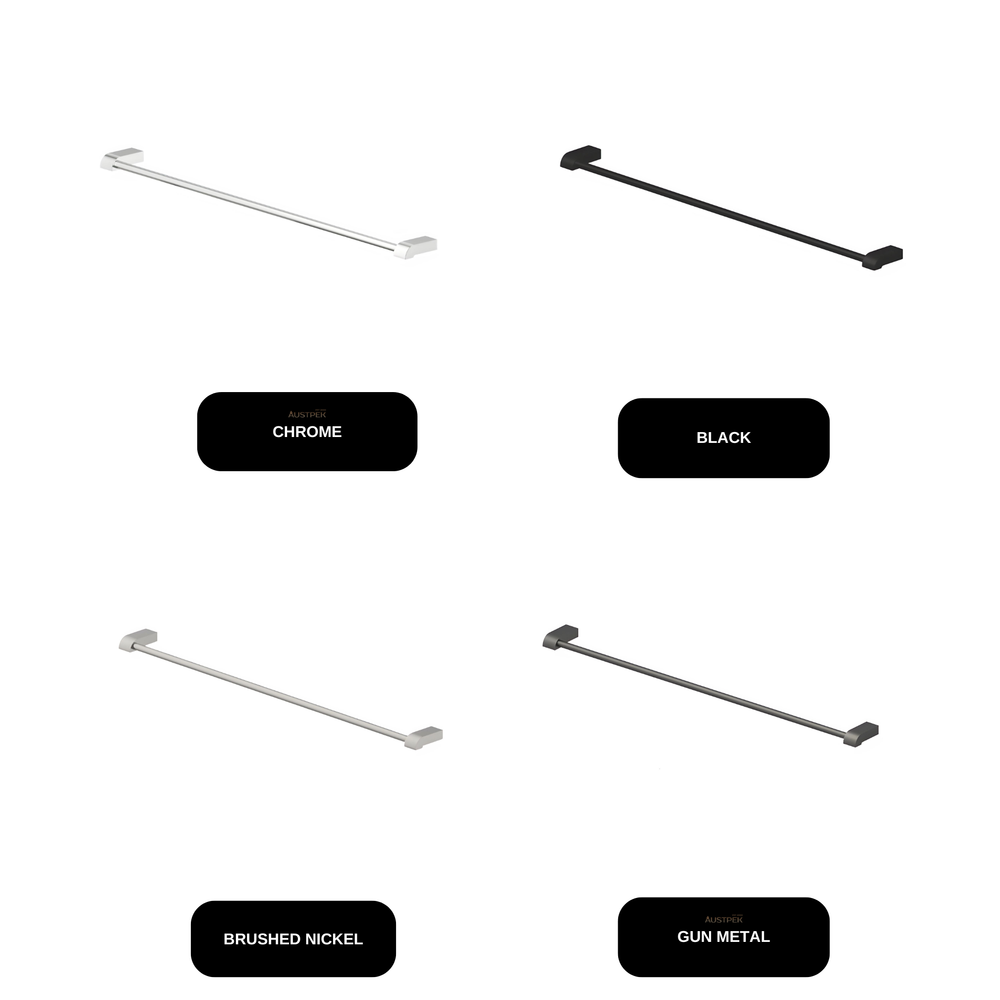 GARETH ASHTON Park Avenue Non-Heated Single Towel Rail 760mm available finishes