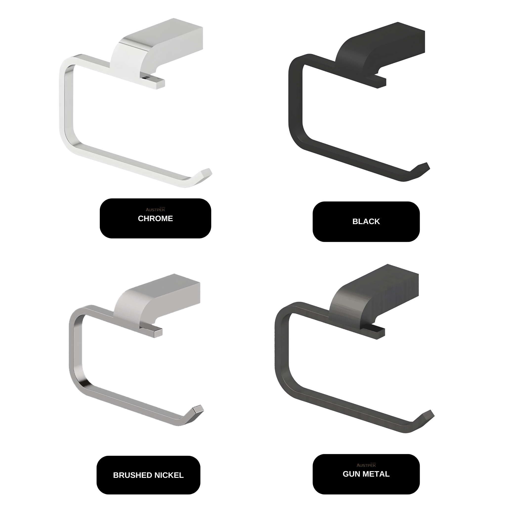 GARETH ASHTON Park Avenue Toilet Roll Holder available finishes