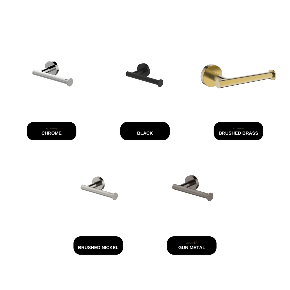 GARETH ASHTON Poco Toilet Roll Holder available finishes