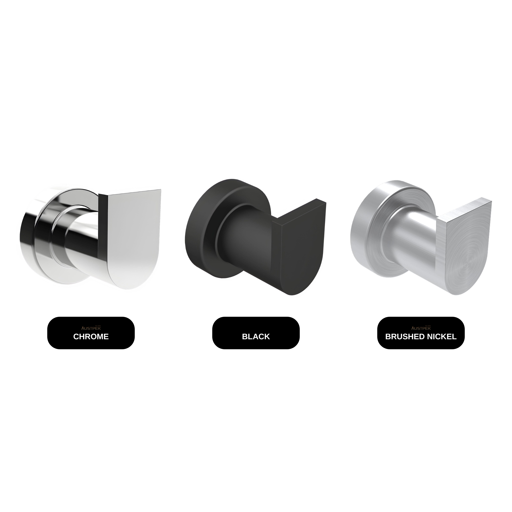GARETH ASHTON Premium Robe Hook available finishes
