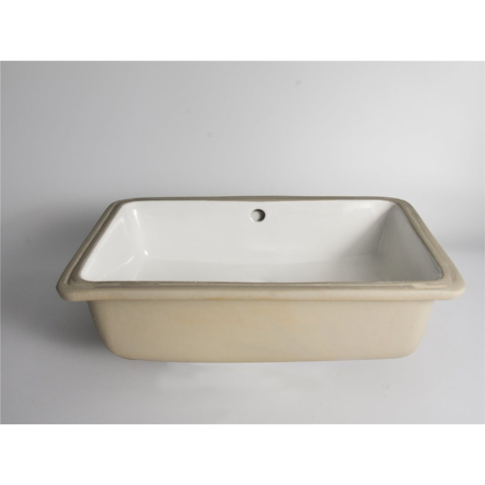 CLAYA RECTANGULAR UNDER COUNTER BASIN GLOSS WHITE 530X370MM