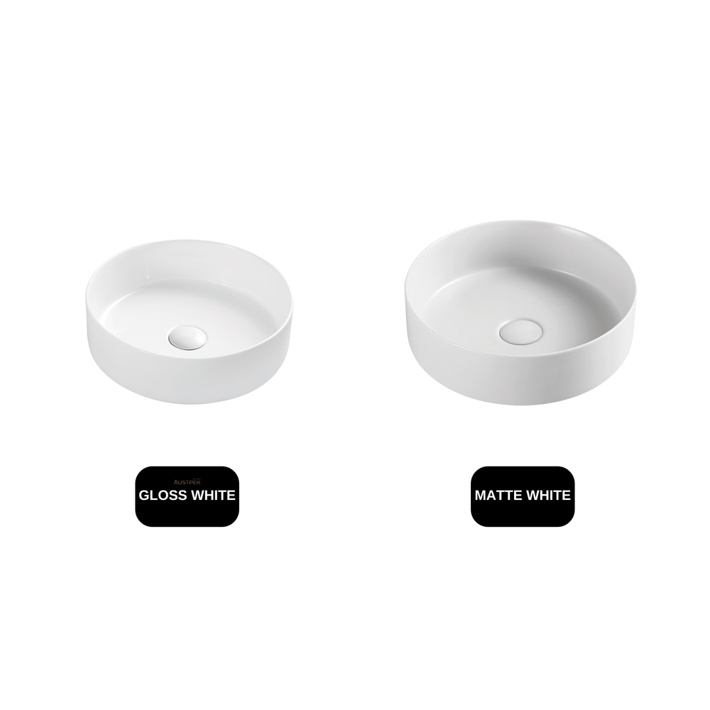 Poco Above Counter Basin 355mm available finishes