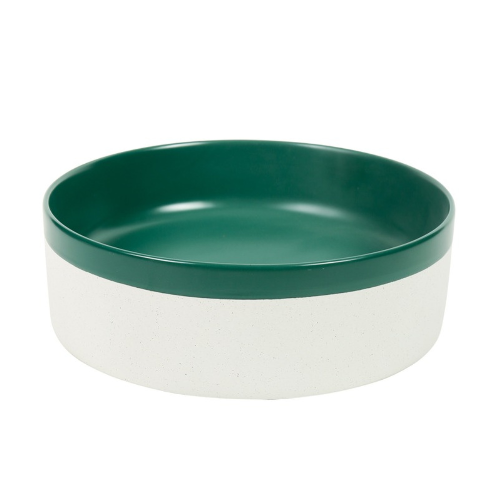 CLAYA COLOUR PLUS ROUND ABOVE COUNTER BASIN MATTE GREEN 370MM