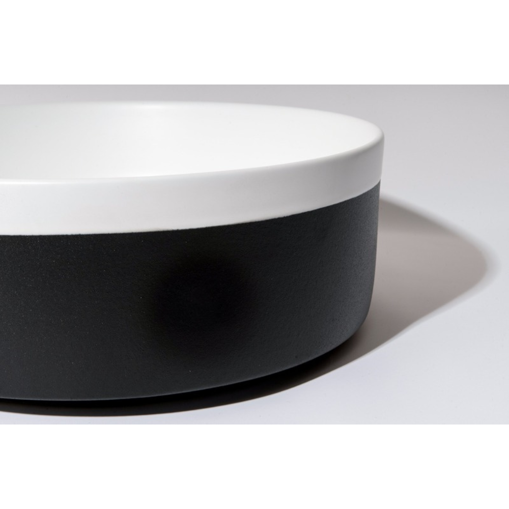 CLAYA COLOUR PLUS ROUND ABOVE COUNTER BASIN MATTE WHITE 370MM