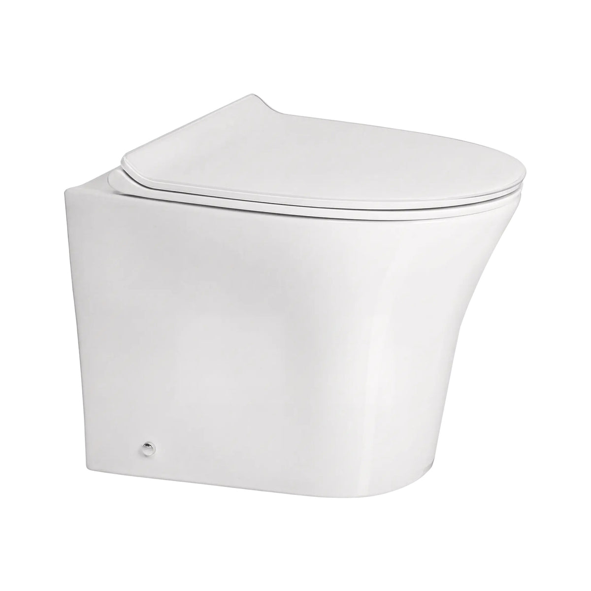 AMERICAN STANDARD SIGNATURE HYGIENE RIM BACK-TO-WALL TOILET PAN WITH CRYSTASLEEK SEAT WHITE