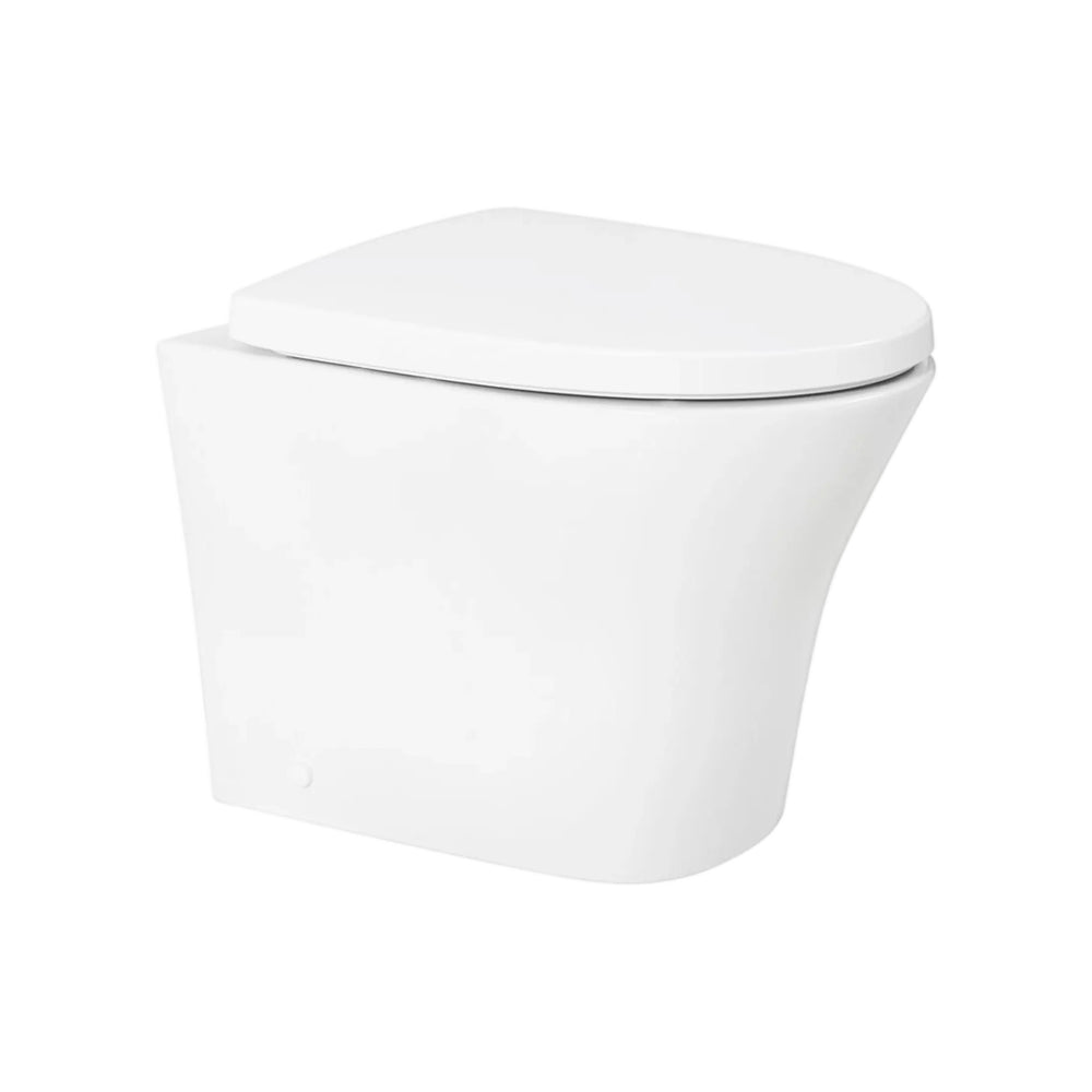 AMERICAN STANDARD SIGNATURE HYGIENE RIM BACK-TO-WALL TOILET PAN WITH STANDARD SEAT WHITE