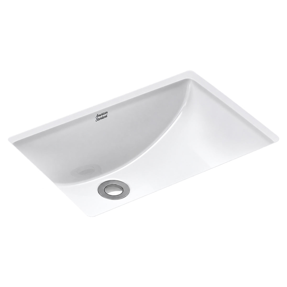 AMERICAN STANDARD CYGNET UNDER COUNTER BASIN OVERFLOW WHITE 550MM