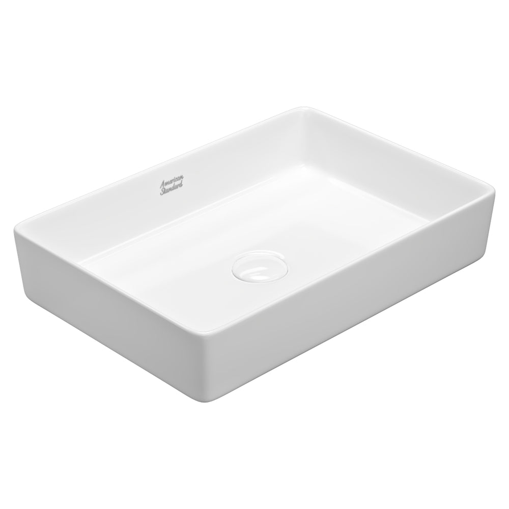 AMERICAN STANDARD ACACIA SUPASLEEK VESSEL BASIN NO OVERFLOW WHITE 550MM