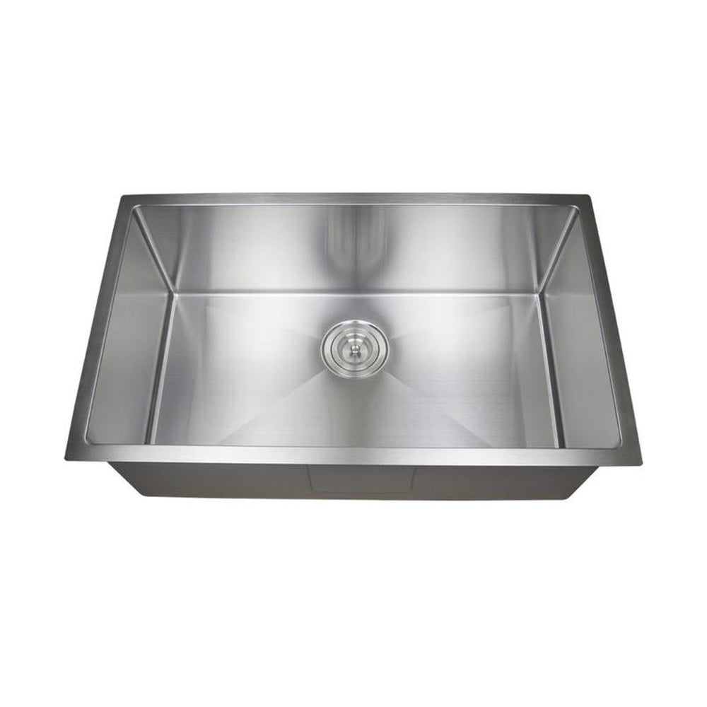 VITO STAINLESS STEEL SINGLE BOWL UNDERMOUNT KITCHEN SINK 750MM