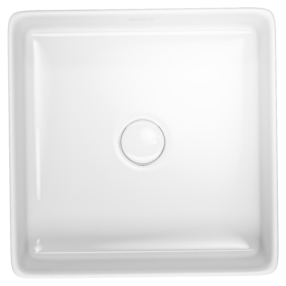 AMERICAN STANDARD ACACIA SUPASLEEK VESSEL BASIN NO OVERFLOW WHITE 420MM