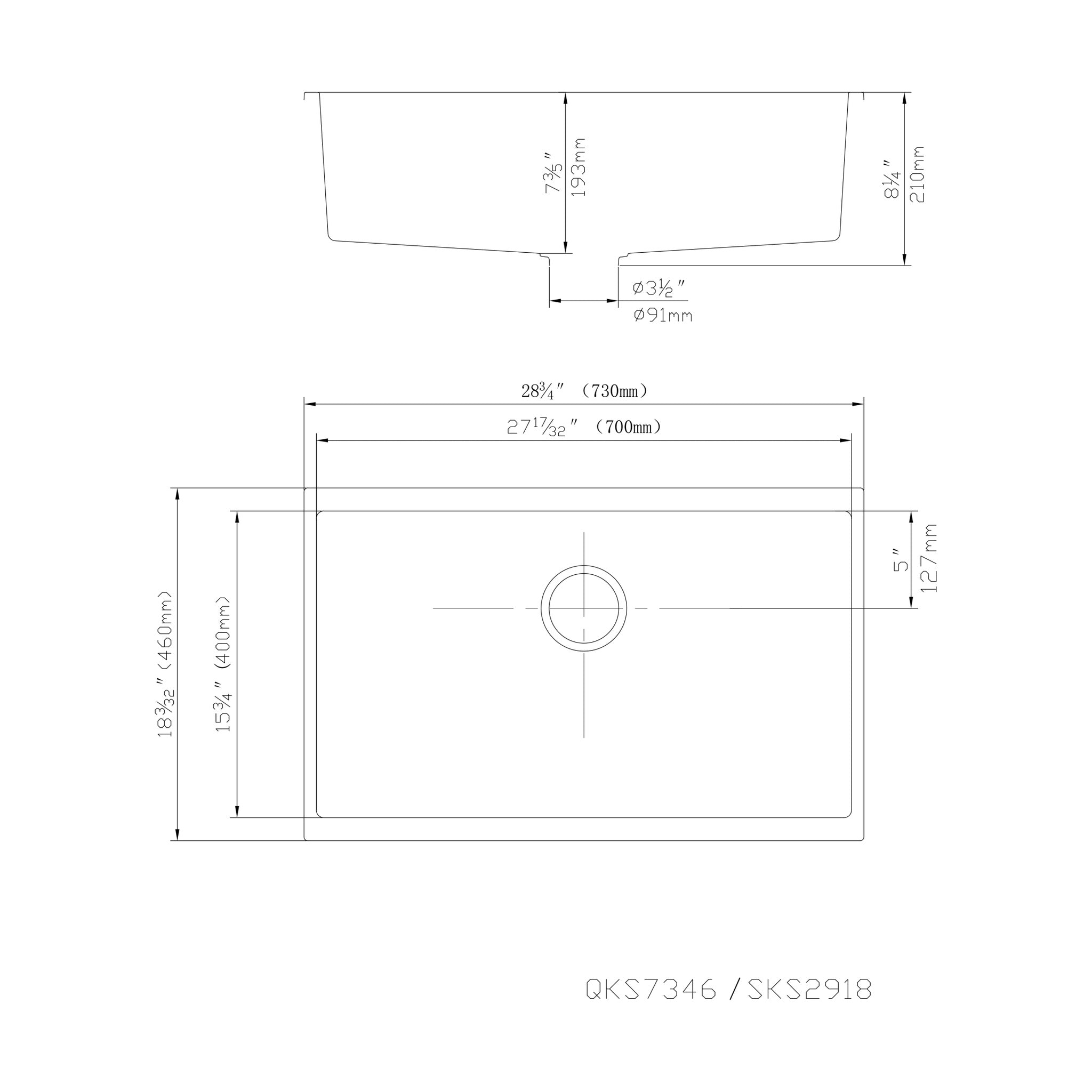 VITO QUARTZ SINGLE BOWL UNDERMOUNT KITCHEN SINK MATTE BLACK 730MM