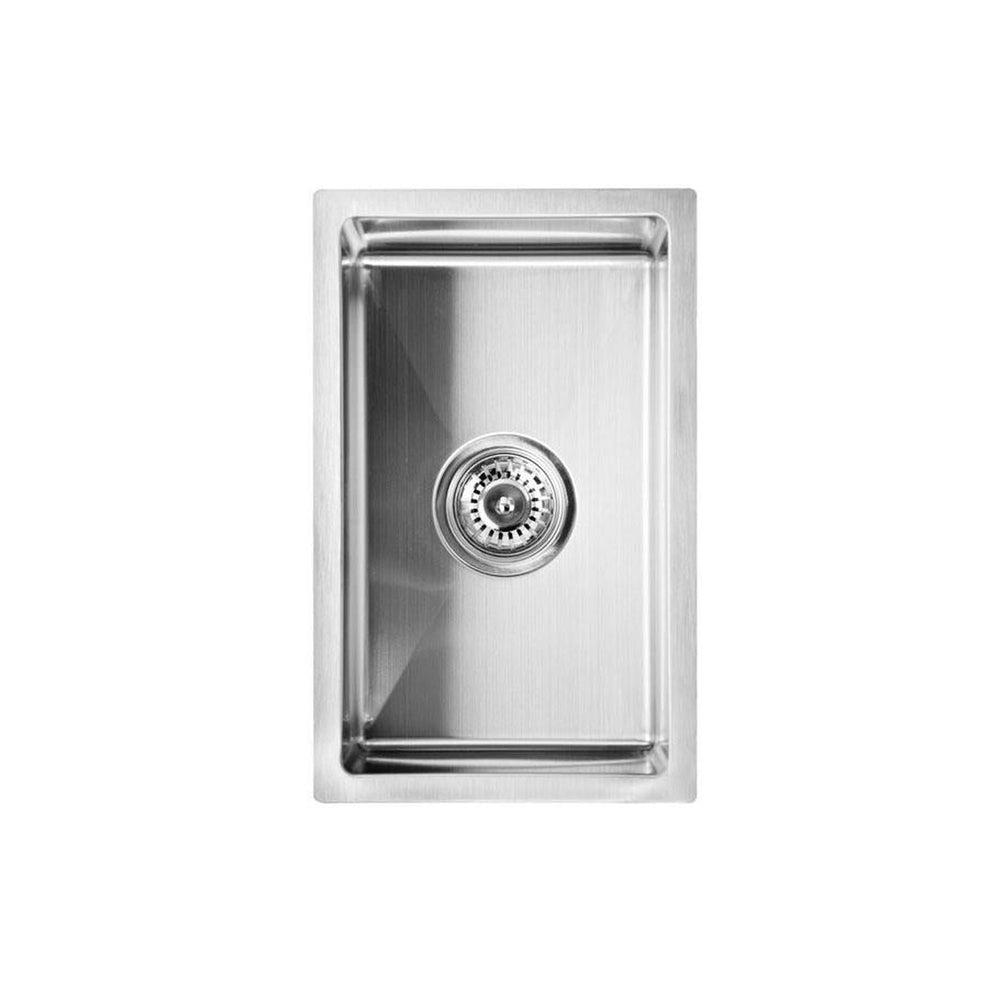 VITO STAINLESS STEEL SINGLE BOWL UNDERMOUNT KITCHEN SINK 240MM