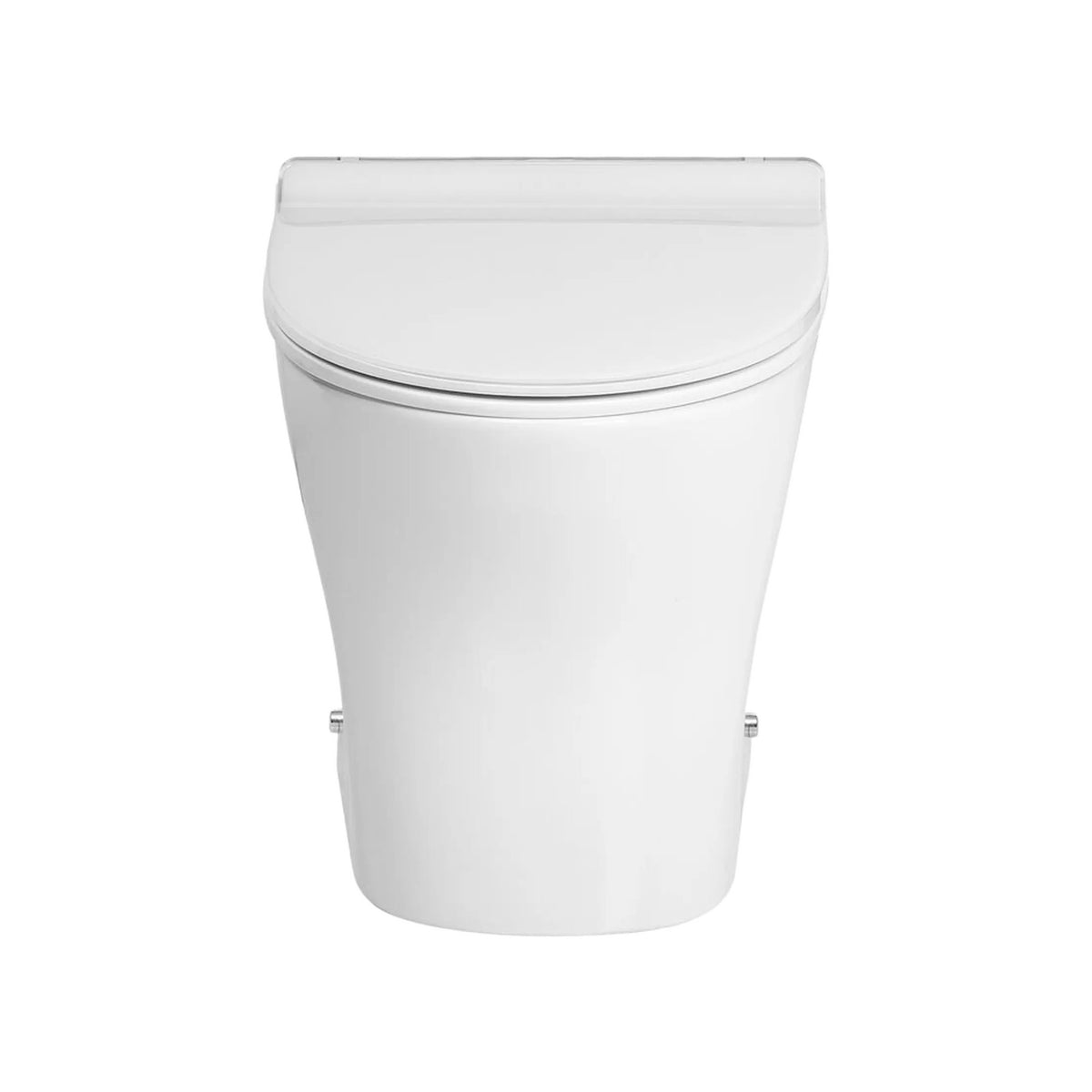 AMERICAN STANDARD SIGNATURE HYGIENE RIM BACK-TO-WALL TOILET PAN WITH CRYSTASLEEK SEAT WHITE